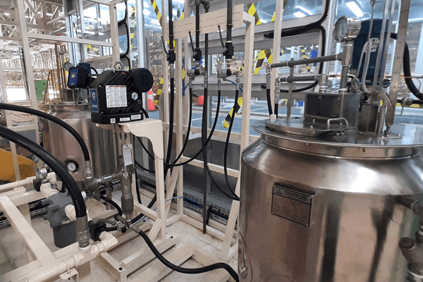 Hot Wax Supply System